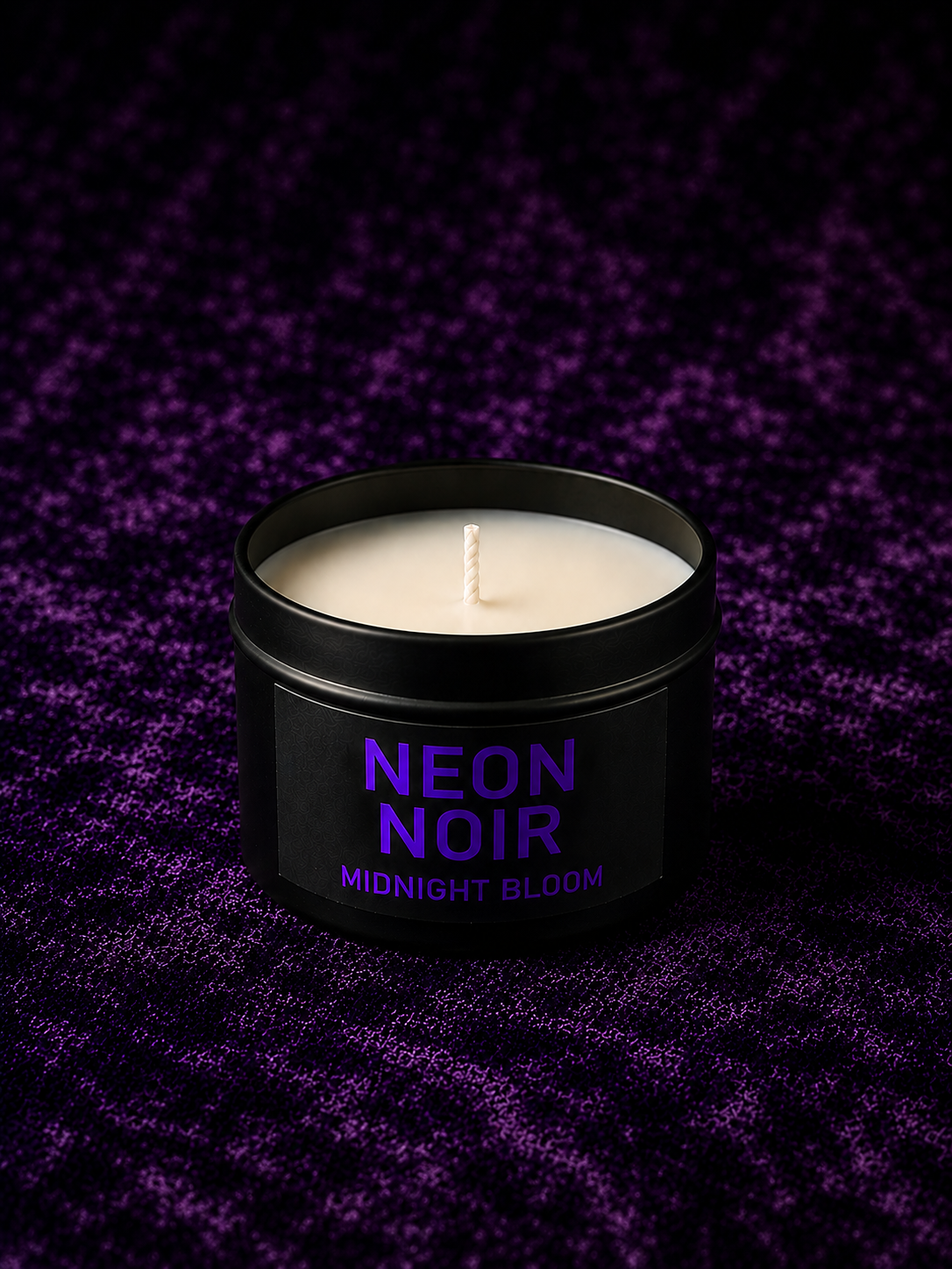 Midnight Bloom Candle